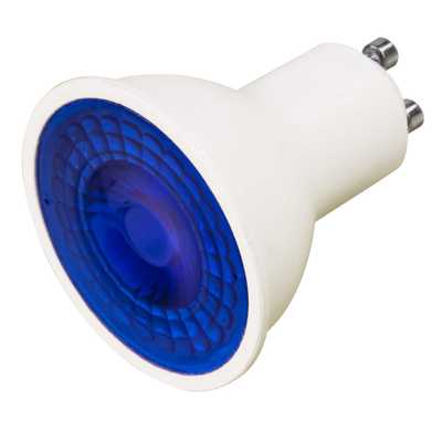 Barcelona LED Ampoule LED GU10 5W couleurs Bleu